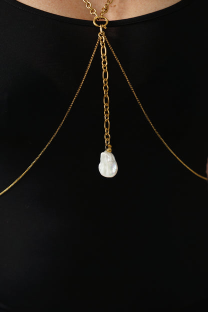 Bijou de corps perle de culture "baroque"